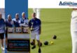 A feature image of a group of bowlers on the greens. Inset: A group photo of male bowlers taken in Newcastle. Top left corner: Newcastle Advertiser logo.