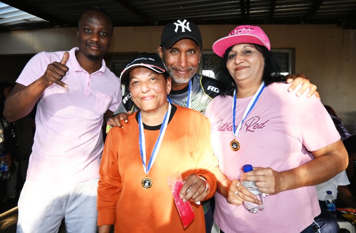 A group photo of the people who competed in the Ward 3 Family Fun Run, hosted in Newcastle last week.