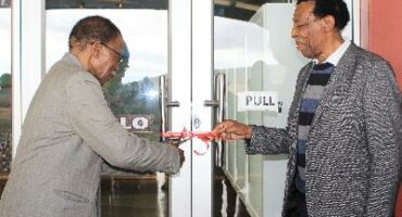 An exhibition celebrating the life and work of acclaimed isiZulu author Professor Deuteronomy Bhekinkosi Zeblon (DBZ) Ntuli was officially opened at the Ncome Museum by Prof Ntuli and Prof Otty Khumalo.