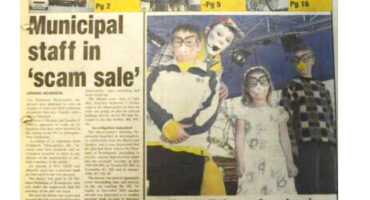 Front page issue of the Courier, June 2006.