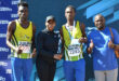 An image of four people whom were at the Fortress Running Series that recently took place in Venda. This running series is set to take place in KZN, Vryheid for the first time this July.