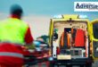A illustrated image of a paramedic in action in front of an ambulance fleet. The NEwcastle Advertiser logo is in the top corner.