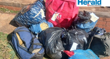 Image of bags of dagga.