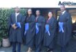 A photo of the Six practitioners who earned accredited labour relations diplomas at Newcastle ceremony.