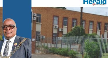 Image of AbaQulusi Local Municipality building and Mayor Mkhwanazi.