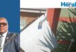 Image of open electrical boxes and Mayor Mkhwanazi.