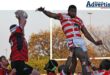 The Newcastle Boschpick Highlanders 3rd and 4th teams battle it out on the rugby field.