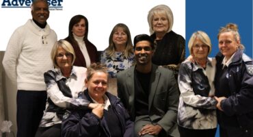 A large group photo of the Newcastle SPCA Management Committee.