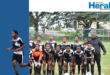 An image of Andiswa Shoba from Vryheid who now plays for Durban Ladies FC and is a prolific goal scorer. She is determined to play ladies football despite financial struggles.