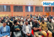 A group image of AbaQulusi councillors as well as community members at the Imbizo that tackled undocumented immigrants and business permits in Vryheid.