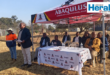 An image of AbaQulusi Local Municipality officials as they introduce contractors appointed to rehabilitate and resurface several roads in the Vryheid CBD.
