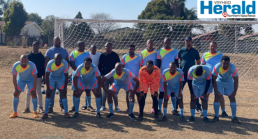 An Image of the soccer tournament winners at Mthashana Tvet College first-ever Workers Inter-Campus Sports Day.