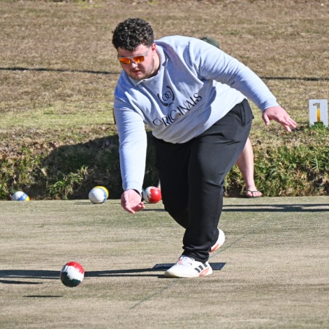 An image of bowlers in action in Newcastle.