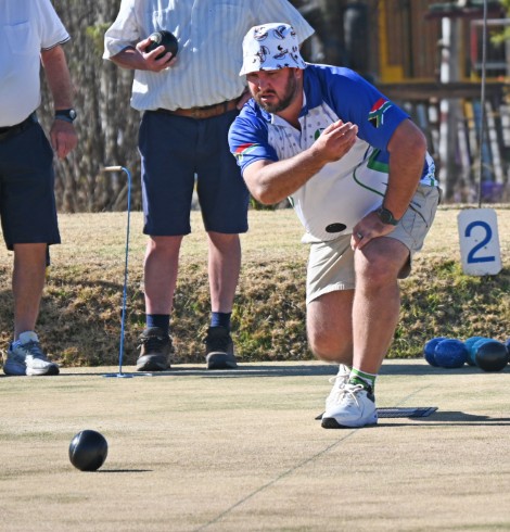 An image of bowlers in action in Newcastle.