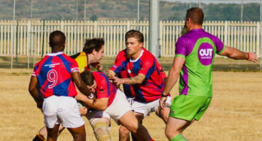 Photo of Sentraal rugby players on the field in Glencoe