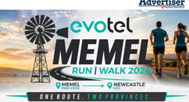 The Evotel Memel to Newcastle Run/Walk will take place on September 24.