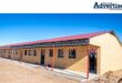 A photo of new classrooms being built at Umzilikazi Secondary School.