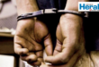 An image of man in cuffs used for illustration purposes only. A 38-year-old man has been arrested in connection with the murder of his girlfriend in Mondlo.