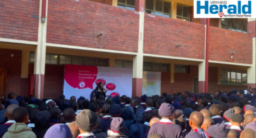 A group image of Bhekuzulu Primary School leaners who were educated on the risks and consequences of underage gambling.