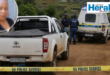 Inset: Thandazile Thwala who was allegedly murdered by her boyfriend on Women's Day. Main photo: An image of the bakkie on which her body was found.