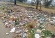 Image of rubbish lying around Dundee.