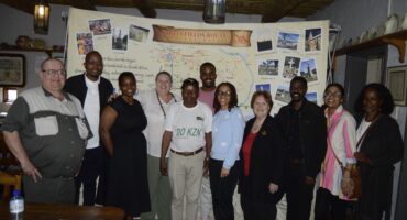 Image of the Battlefields Route Committee at Blood River.