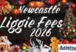 A Christmas collage for the Newcastle liggies Fees 2026.