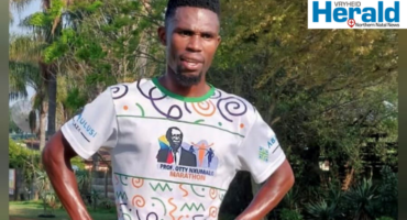 Image of a man after winning parkrun.