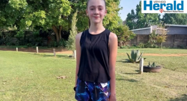 Image of a young female parkrun runner.