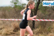 Image of a girl running a long-distance event.