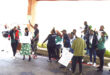 Image of MK protest outside Dundee municipal offices.
