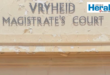 An image of the Vryheid Magistrate Court where accused Dumisani Eric Khumalo appeared for allegedly murdering his girlfriend on August 9.