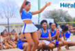 A group image of young girls wearing traditional attire as they danced at the Local Choice Pharmacy Heritage Day on September 24.
