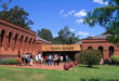 Image of Talana Museum with children in front.