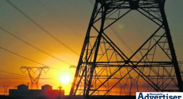 A photo of an Eskom power station.