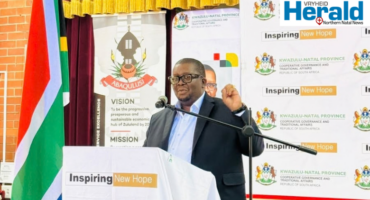 Image of KwaZulu-Natal MEC for Cooperative Governance and Traditional Affairs Reverend Thulasizwe Buthelezi.