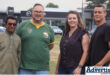 Neil Sooknanan, Johan Pieters, Marlize Greyvenstein and Shawn Vermaak of the Newcastle Concerned Residents Forum.