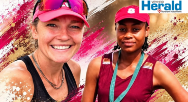 Image of two Vryheid athletes.