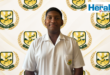 Image of a learner at Vryheid High School.