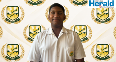 Image of a learner at Vryheid High School.