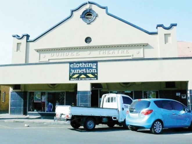The old theatre building on Gladstone Street as it was some years ago.
Photo: Dundee Heritage Trail.