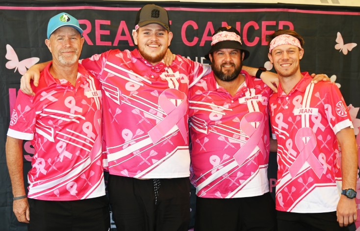 Les King, Rossouw Pistorius, Frederick Pretorius, Jean van der Linde
