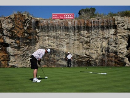 The breath taking Trump National Golf course in Los Angeles hosted the 2013 Audi Quattro Cup final.