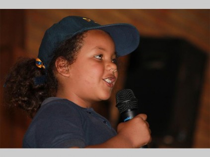 Jaylee Claassen sê een van die gediggies wat sy deur die jaar geleer het op.