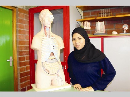 Luthfia Abert says she loves the TV show, CSI and that's why she will be studying forensic pathology or psychopharmacology at Wits University after her gap year.  She says the mathematics second paper  was the most difficult for her.