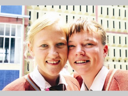 Marlien Britz en Hannelize van Rooyen.