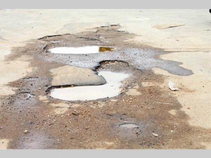 Nirvana residents say their neighbourhood has become the pothole kingdom since there are potholes in every street.