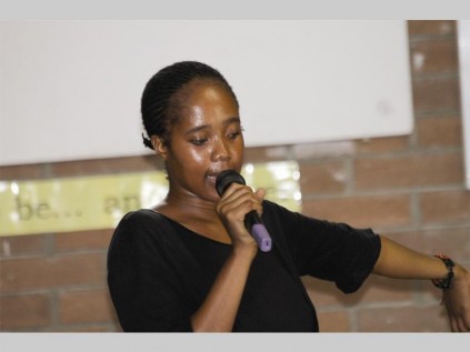 Nomsa Makhubu plays the role of a schoolgirl who bullies other learners because she is bullied at home.