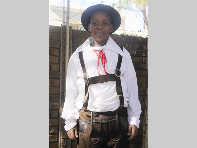 Junior Mokwena is all dressed up to represent Germany in Europe.