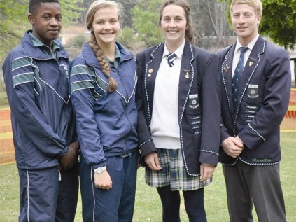 Mfumo Mongwe, Anke Vaughan, Jessica Mayes and Alex Revelas are SLC's top athletes.